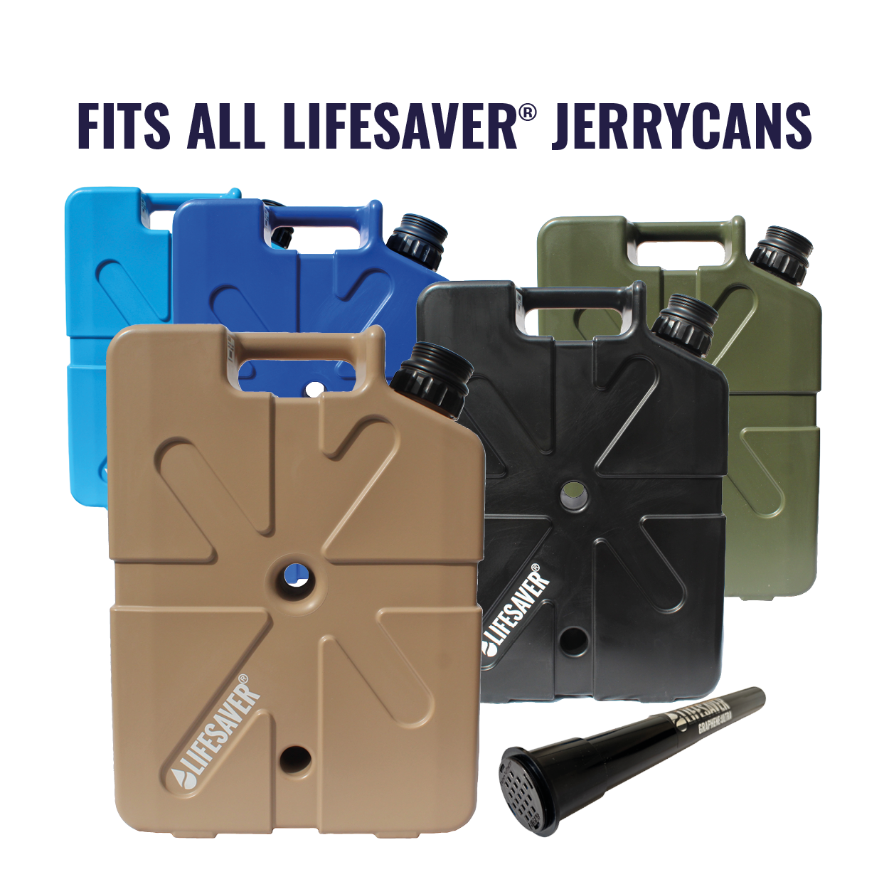 LifeSaver Jerrycan Graphene:Ultra Replacement Cartridge Foil Sealed