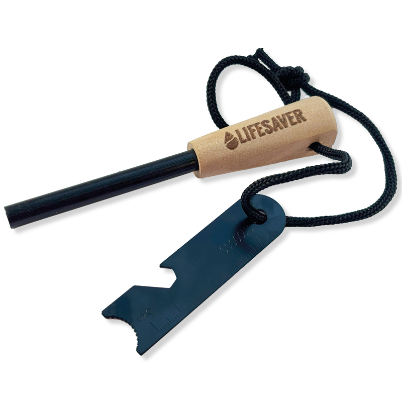 Load image into Gallery viewer, LifeSaver Fire Starter on a white background
