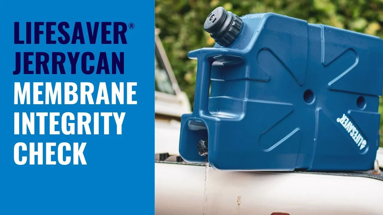 Jerrycan Membrane integrity check